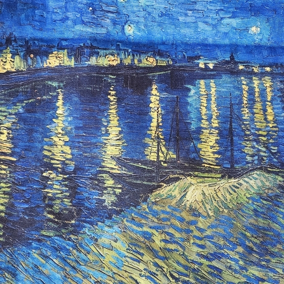 Van Gogh Starry Night Tote Bag - Picture 3 of 5